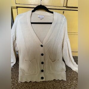 Free Assembly Cream Cardigan